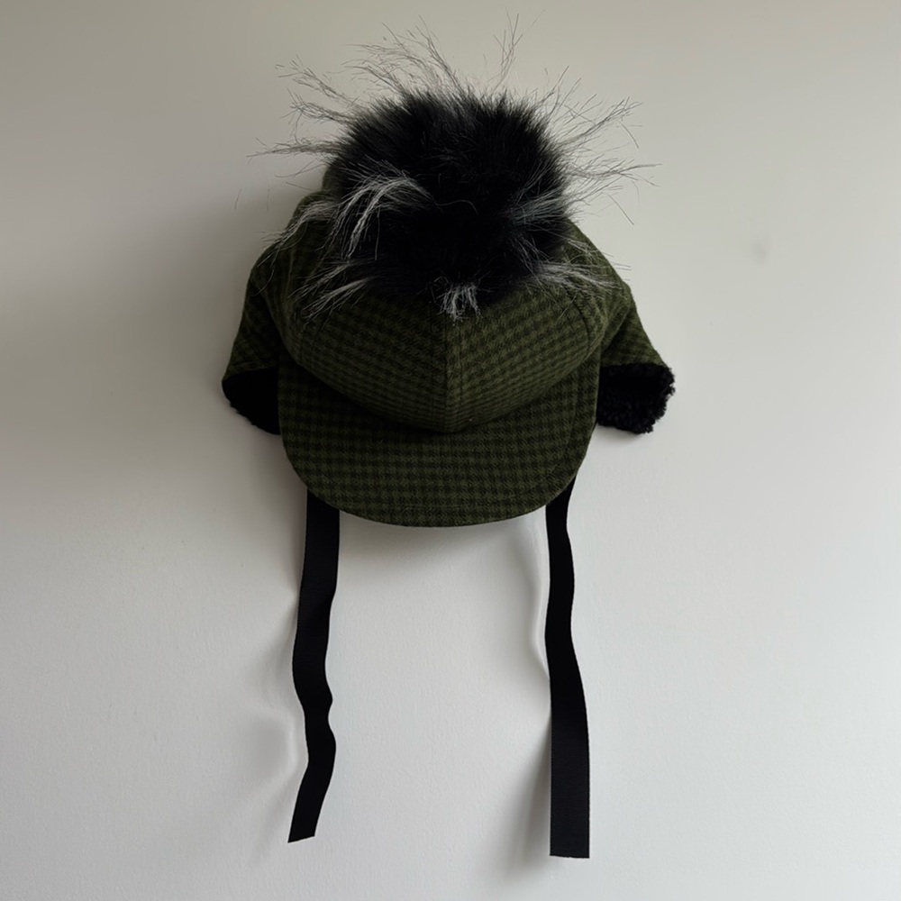George Hats Green Check Winter Hat